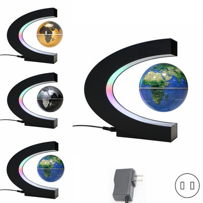 C-shaped 3" Magnetic Levitation Globe