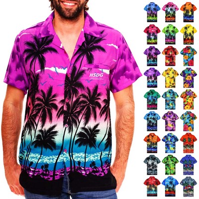 Mens Hawaiian Short Sleeve Shirt