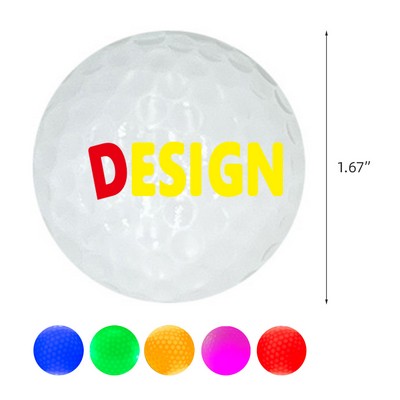 LED Light up Golf Balls Glow in The Dark Night Golf Balls