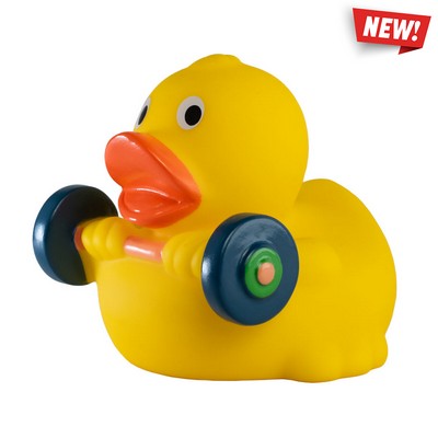 Weight Lifter Duck