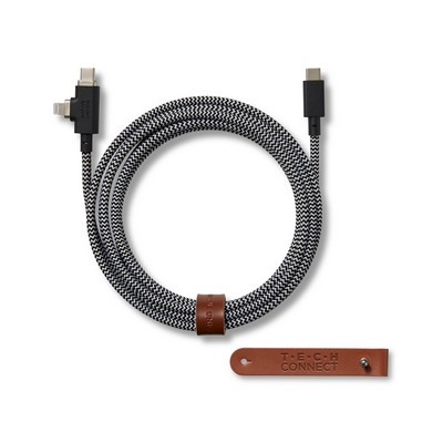 Native Union All-in-One Recycled PET Belt Duo Pro 240W Charging Cable