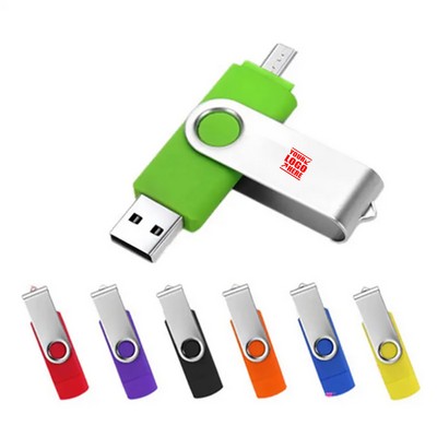 4GB USB 2.0 Swivel Flash Drives