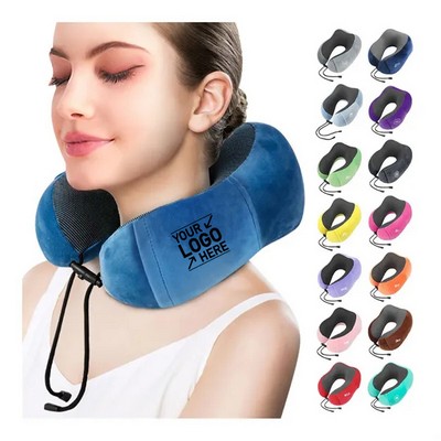 U-Shaped Travel Pillow for Neck Support