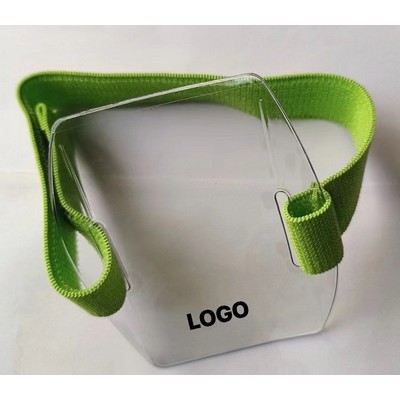 Clear PVC Armband Badge ID Card Holder