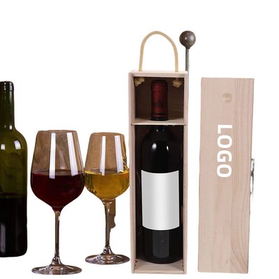 Wooden Wine Storage Case