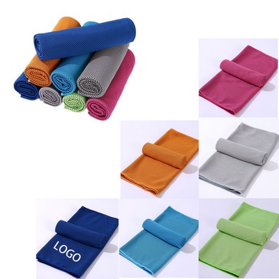 Cooling Ice Towel Soft Breathable for Yoga, Sport Gym Workout Camping Fitness Running