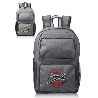 Augusta Drawstring Backpacks with Front Pocket