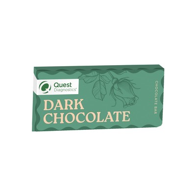 Valentine's Day Wrapped 1 oz. Chocolate Bar - Dark Chocolate