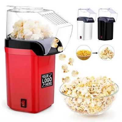 Hot Air Popcorn Popper Maker for Healthy Snacking