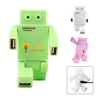 Robot High Speed 4 Ports USB Hub