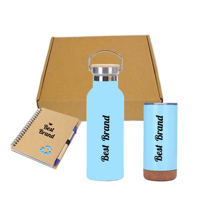 Eco-friendly Drinkware and Notebook set