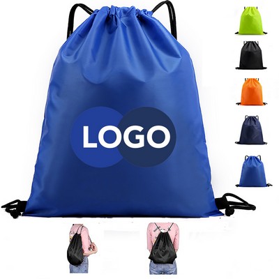 Versatile Drawstring Backpack for Gym & Swim