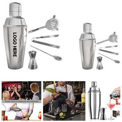 19 oz Stainless Steel Bartender Cocktail Kit