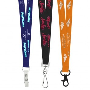 3/4" Detail Woven Lanyard (Factory Direct - 10-12 Weeks Ocean)