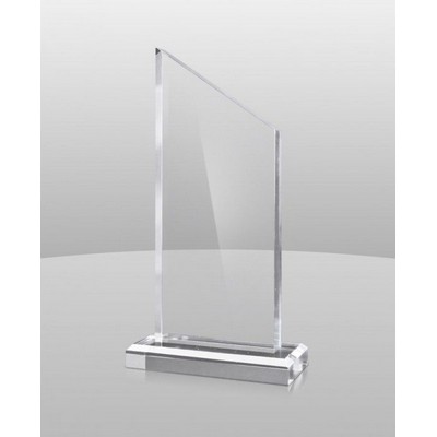 Clear Acrylic Summit Award I (6 3/4"x4"x2")