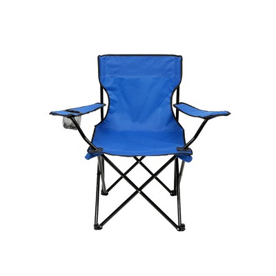 Folding Chair w/Arm Rests & Carrying Case