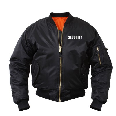 Security Imprinted MA-1 Flight Jacket (M to XL)