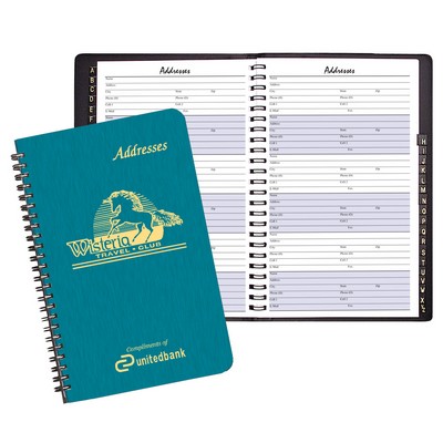 Large Address Book/ Shimmer Cover