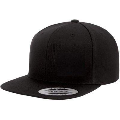 Yupoong® YP Classics™ Premium Flat Bill Snapback Cap (Blank)