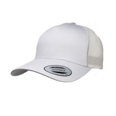 Big Size Silver Yupoong Trucker Mesh Cap 2XL - 4XL