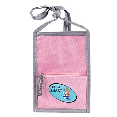 Badge/ ID Organizer Neck Wallet