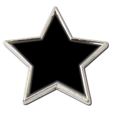 Color Filled Star Lapel Pin