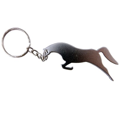 Horse Shaped Bottle Opener Key Chain