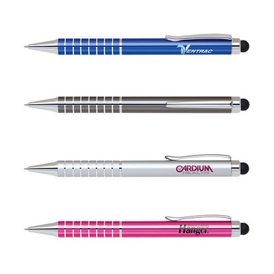 Striped Grip Stylus Pen