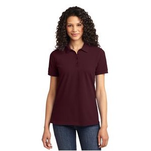 Port & Company® Ladies' Core Blend Pique Polo Shirt