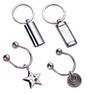 Stock Horseshoe Key Chain w/Star Dangler