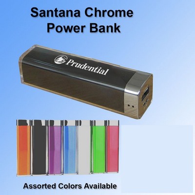 Santana Chrome Power Bank - 3000 mAh