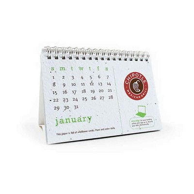 Seed Paper Desk Calendar