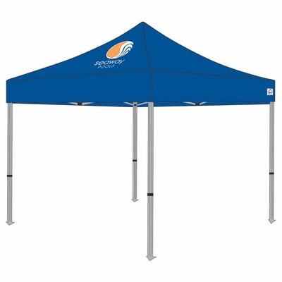 Commercial Steel CL 10x10 Custom Canopy Kit (Full Color Thermal Print, 1 Location)