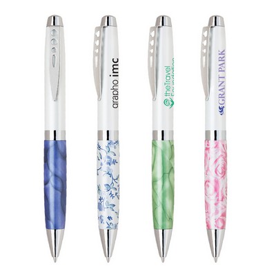 High End Barrel Metal Twist Action Ballpoint Pen