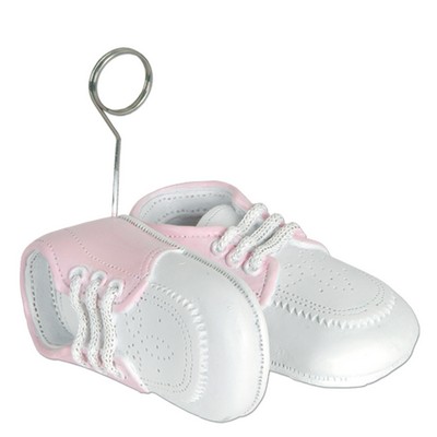 Baby Shoes Photo/ Balloon Holder