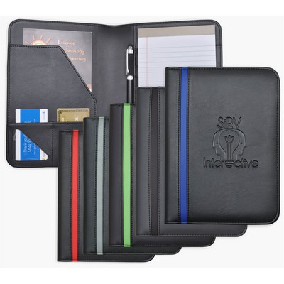 Jr. Sized Striped Padfolio