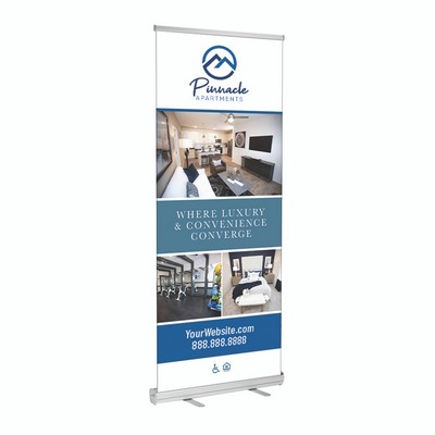 Economy Retractor Banner & Stand