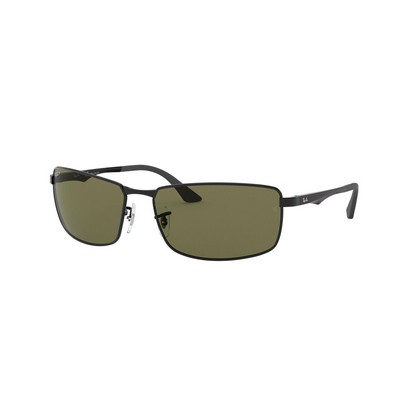 Ray-Ban® Black/Polarized™ Green Classic Sunglasses