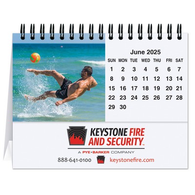 Active Lifestyle Tent Desk Calendar (5 13/16"x4½")