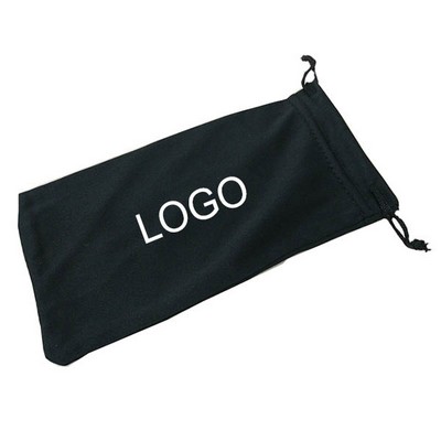 Microfiber Eyeglass Pouch w/ Drawstring