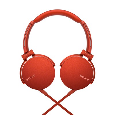 Sony Red EXTRA BASS™ Headphones