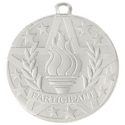 2" Silver Superstar Participant Medal