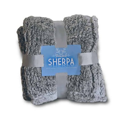 Frosted Sherpa Blanket