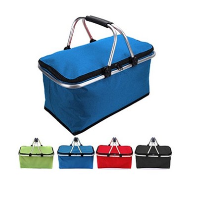 Collapsible Insulated Picnic Basket