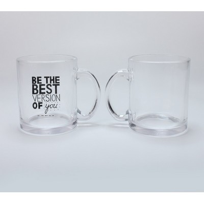 Glass Coffee Mugs 11oz.