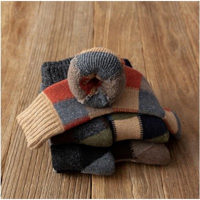 Winter Thermal Wool Nordic Socks for Men