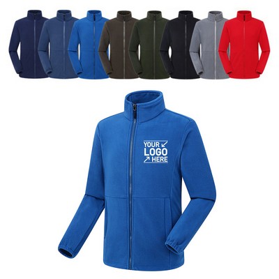 Men Full Zip Fleece Jacket