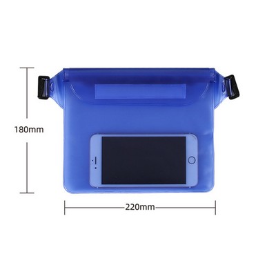 Clear Waterproof Waist Bag Storage phone Bag