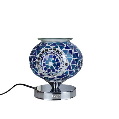 Scented Wax Warmer Metal Mosaic Lamp