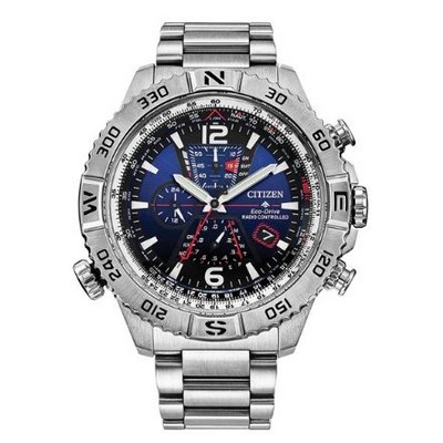 Citizen® Men's Promaster Navihawk Eco-Drive® Stainless Steel Bracelet Watch